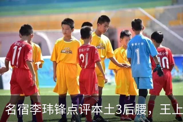 名宿李玮锋点评本土3后腰，王上源难称第一腰，两大新星则有现实困境