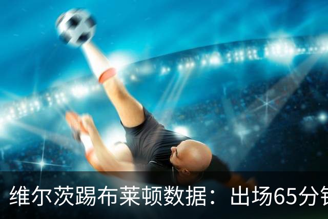 维尔茨踢布莱顿数据：出场65分钟造一记乌龙，6次夺回球权
